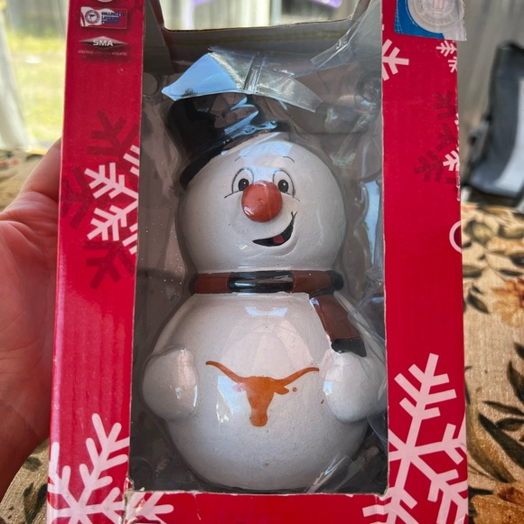 Texas Longhorns snowman - Picture 2 of 6